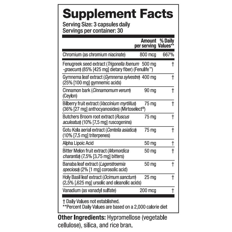 Type 1.5 supplement facts